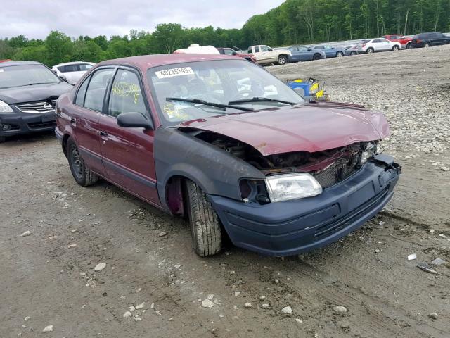 JT2BC52L3T7040226 - 1996 TOYOTA TERCEL DX RED photo 1