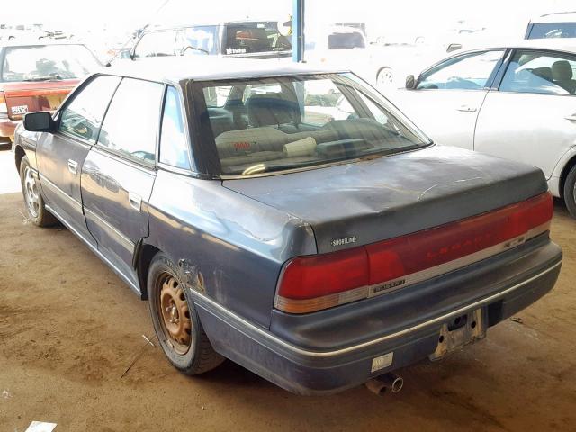 4S3BC6332P9643545 - 1993 SUBARU LEGACY L BLUE photo 3