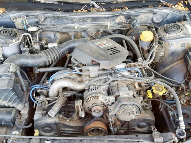 4S3BC6332P9643545 - 1993 SUBARU LEGACY L BLUE photo 7