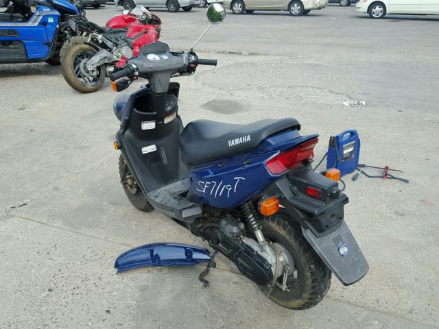 LPRSA20A88A819428 - 2008 YAMAHA YW50 BLUE photo 3