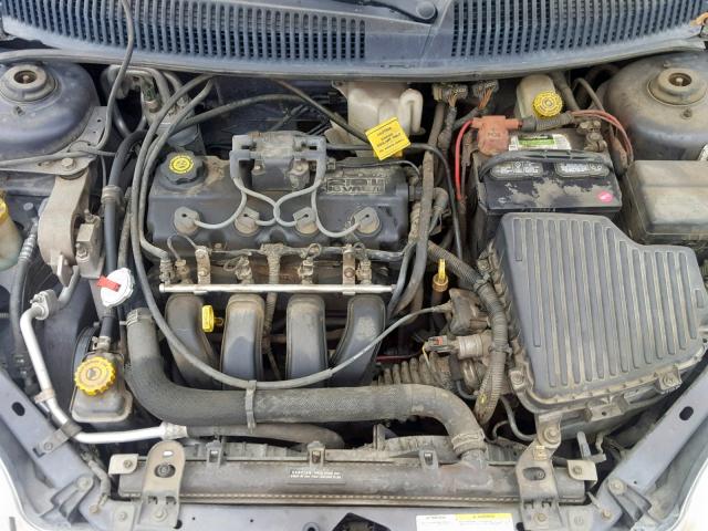 1B3AS46C12D595882 - 2002 DODGE NEON SE BLUE photo 7