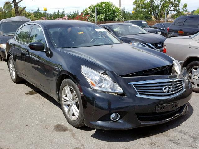 JN1CV6APXAM203875 - 2010 INFINITI G37 BASE BLACK photo 1