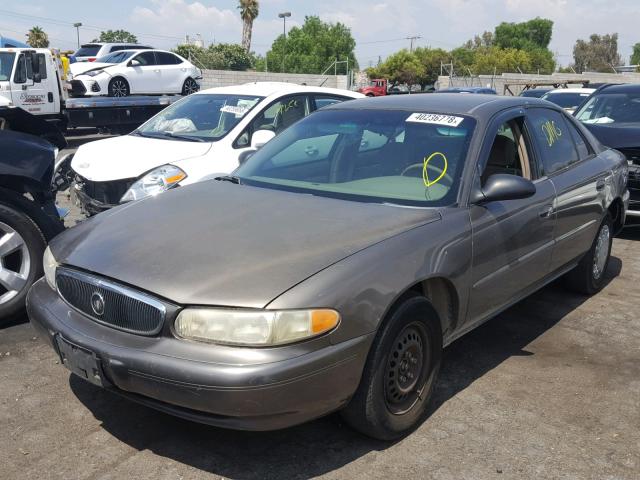 2G4WS52J831263381 - 2003 BUICK CENTURY CU TAN photo 2