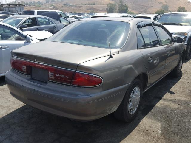 2G4WS52J831263381 - 2003 BUICK CENTURY CU TAN photo 4