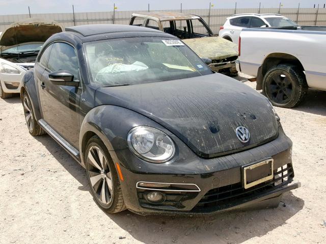 3VWVT7AT2EM625757 - 2014 VOLKSWAGEN BEETLE TUR BLACK photo 1