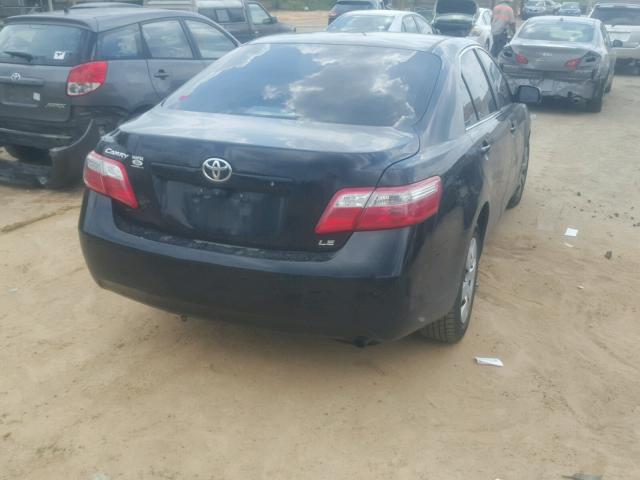 4T1BE46K59U405699 - 2009 TOYOTA CAMRY BASE BLACK photo 4