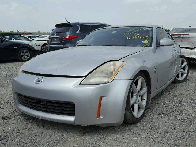 JN1AZ34D93T110320 - 2003 NISSAN 350Z COUPE GRAY photo 2