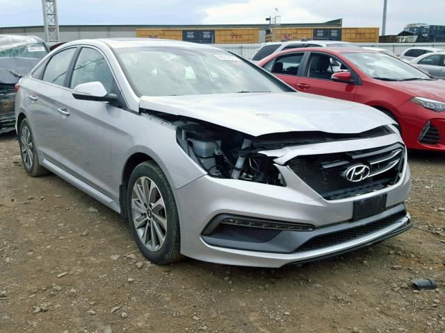 5NPE34AF4HH479528 - 2017 HYUNDAI SONATA SPO SILVER photo 1