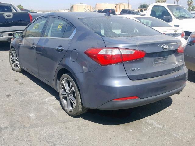 KNAFX4A81G5607343 - 2016 KIA FORTE EX GRAY photo 3