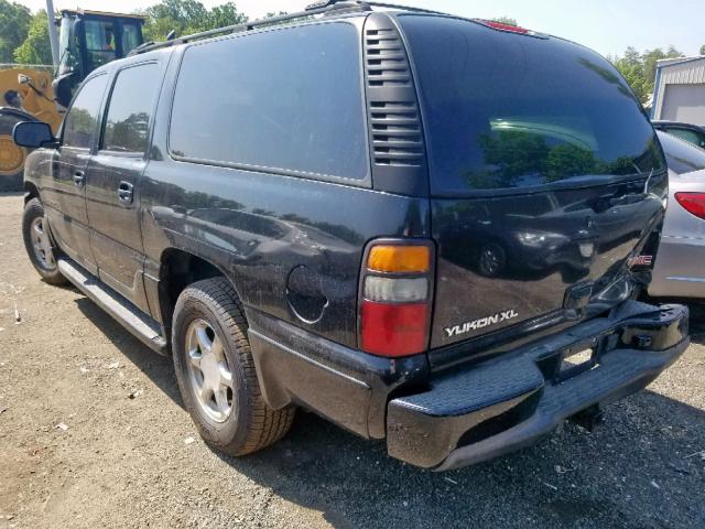 1GKFK66U64J193759 - 2004 GMC YUKON XL D BLACK photo 3