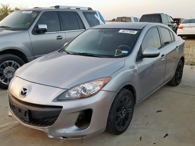 JM1BL1TF7D1847510 - 2013 MAZDA 3 I SILVER photo 2