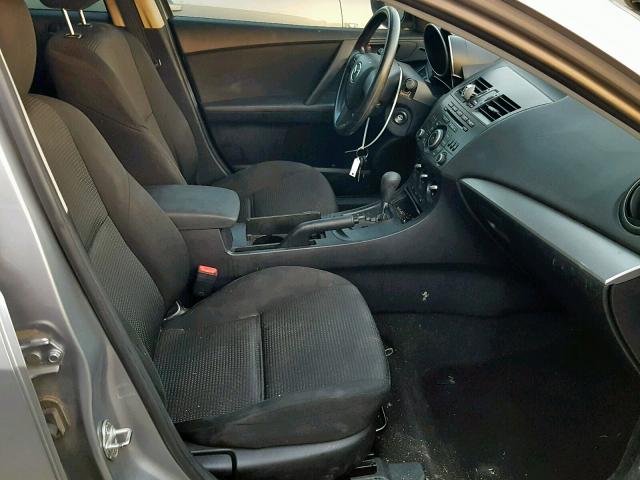 JM1BL1TF7D1847510 - 2013 MAZDA 3 I SILVER photo 5