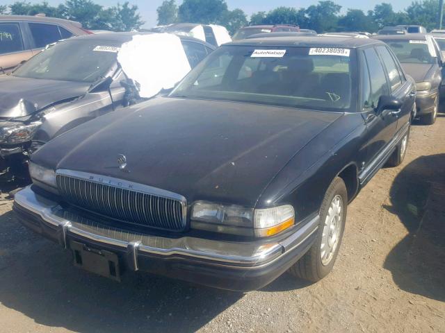 1G4CU5214TH628942 - 1996 BUICK PARK AVENU CHARCOAL photo 2