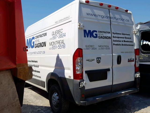 3C6TRVBGXEE103653 - 2014 RAM PROMASTER 白色 照片 3