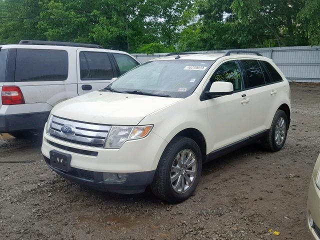 2FMDK38CX7BB20811 - 2007 FORD EDGE SEL CREAM photo 2