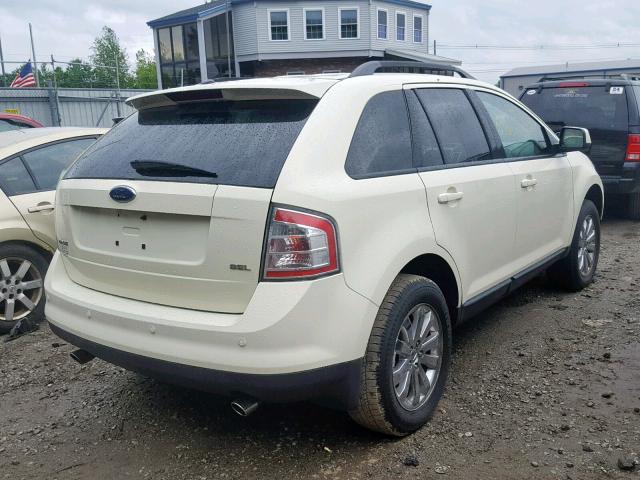 2FMDK38CX7BB20811 - 2007 FORD EDGE SEL CREAM photo 4