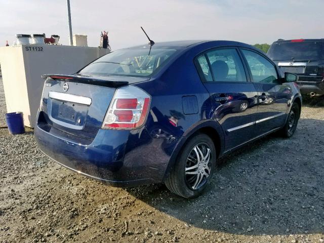 3N1AB6AP2BL682806 - 2011 NISSAN SENTRA 2.0 BLUE photo 4