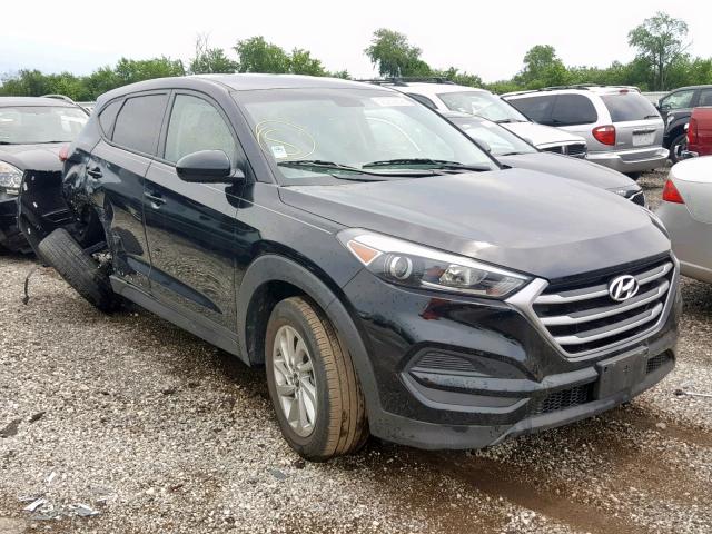 KM8J23A46HU578427 - 2017 HYUNDAI TUCSON SE BLACK photo 1