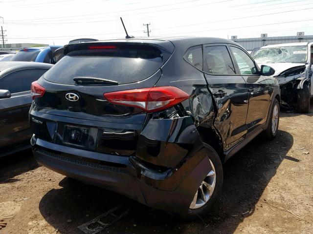 KM8J23A46HU578427 - 2017 HYUNDAI TUCSON SE BLACK photo 4