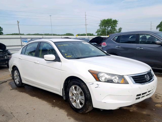 1HGCP26459A082718 - 2009 HONDA ACCORD LXP WHITE photo 1