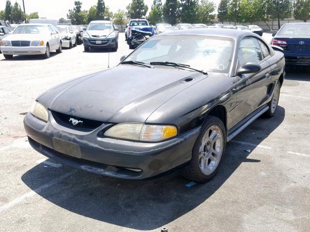 1FALP42X4TF189432 - 1996 FORD MUSTANG GT BLACK photo 2