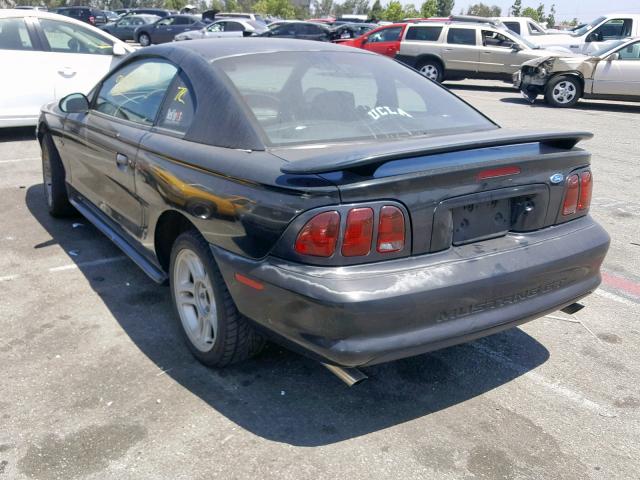 1FALP42X4TF189432 - 1996 FORD MUSTANG GT BLACK photo 3