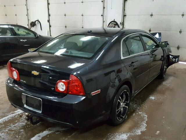 1G1ZH57BX9F229003 - 2009 CHEVROLET MALIBU 1LT BLACK photo 4