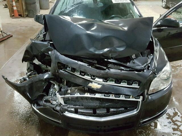 1G1ZH57BX9F229003 - 2009 CHEVROLET MALIBU 1LT BLACK photo 7