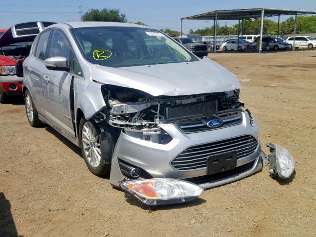 1FADP5BUXEL506876 - 2014 FORD C-MAX SEL SILVER photo 1