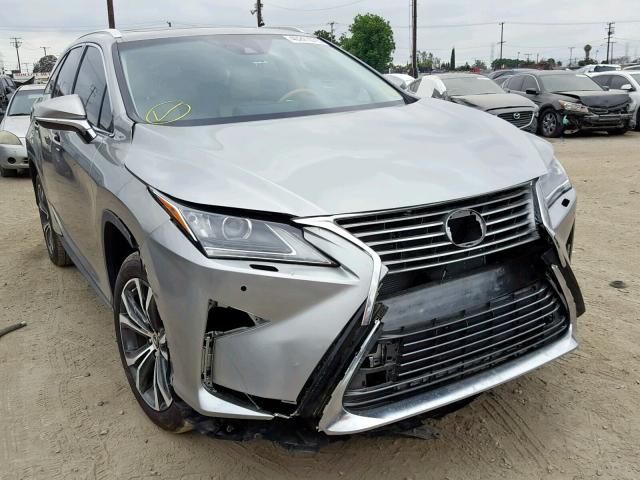 JTJGZKCA8J2004417 - 2018 LEXUS RX 350 L GRAY photo 1