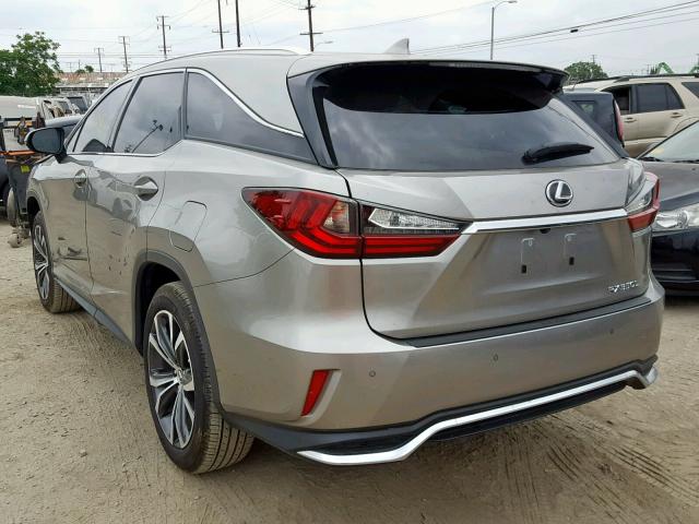 JTJGZKCA8J2004417 - 2018 LEXUS RX 350 L GRAY photo 3