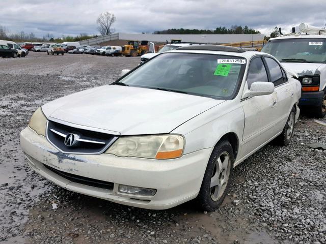 19UUA56612A041467 - 2002 ACURA 3.2TL WHITE photo 2