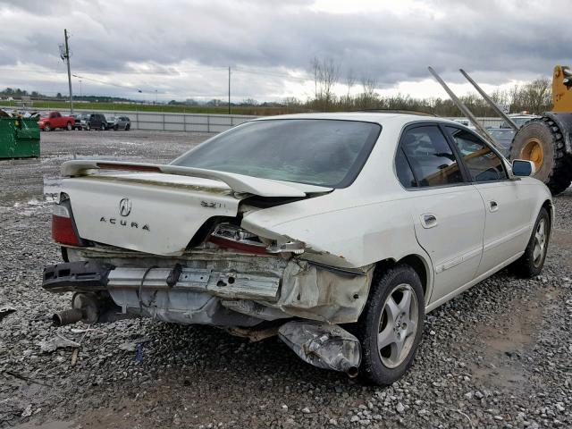 19UUA56612A041467 - 2002 ACURA 3.2TL WHITE photo 4