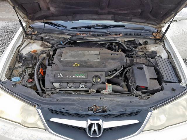 19UUA56612A041467 - 2002 ACURA 3.2TL WHITE photo 7