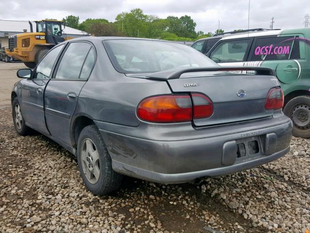 1G1ND52F45M170170 - 2005 CHEVROLET CLASSIC GRAY photo 3