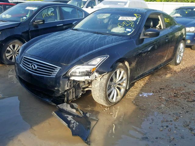 JNKCV64E18M113529 - 2008 INFINITI G37 BASE BLACK photo 2