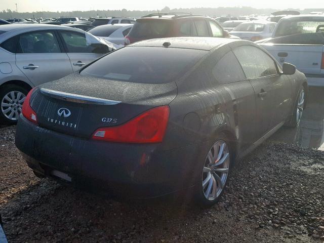 JNKCV64E18M113529 - 2008 INFINITI G37 BASE BLACK photo 4