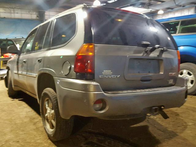 1GKDT13S182143295 - 2008 GMC ENVOY SILVER photo 3