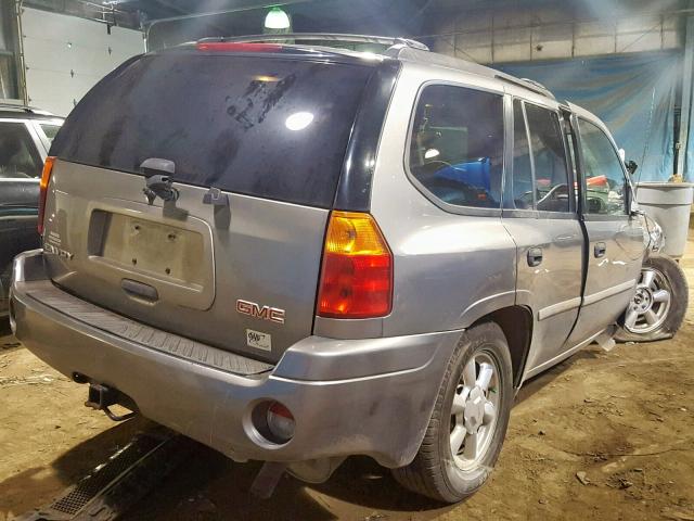 1GKDT13S182143295 - 2008 GMC ENVOY SILVER photo 4