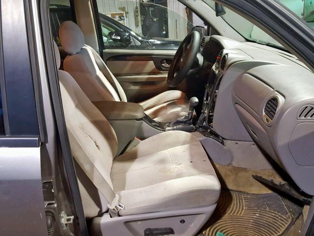 1GKDT13S182143295 - 2008 GMC ENVOY SILVER photo 5