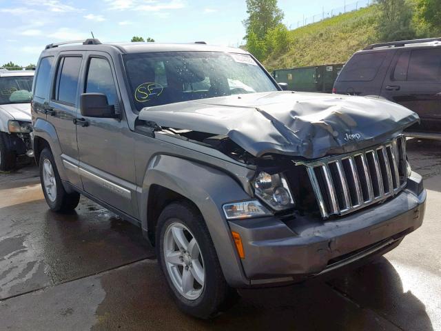 1C4PJMCK4CW118215 - 2012 JEEP LIBERTY LI GRAY photo 1