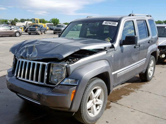 1C4PJMCK4CW118215 - 2012 JEEP LIBERTY LI GRAY photo 2