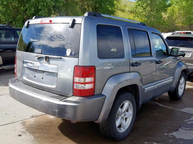 1C4PJMCK4CW118215 - 2012 JEEP LIBERTY LI GRAY photo 4