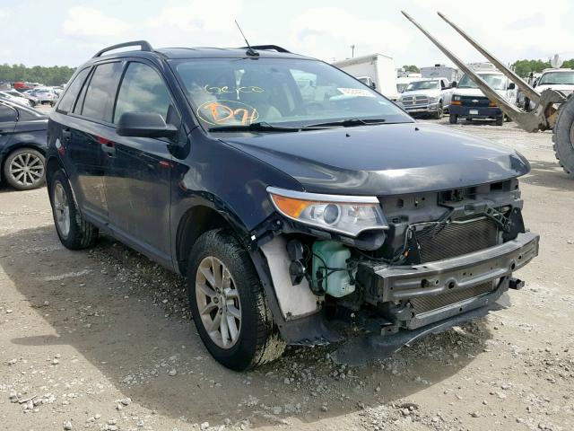 2FMDK3GC5DBE33066 - 2013 FORD EDGE SE BLACK photo 1