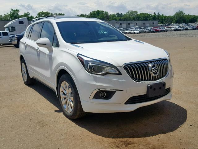 LRBFX2SA6JD003050 - 2018 BUICK ENVISION E WHITE photo 1