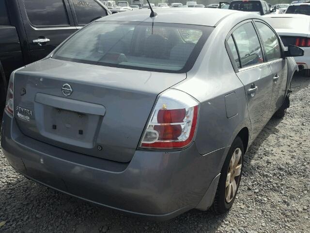 3N1AB61E58L689353 - 2008 NISSAN SENTRA 2.0 GRAY photo 4