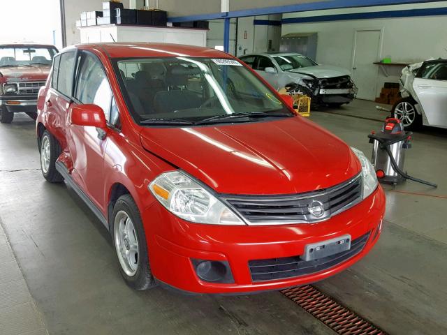 3N1BC1CPXAL389297 - 2010 NISSAN VERSA S RED photo 1