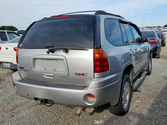 1GKDT13S672136888 - 2007 GMC ENVOY SILVER photo 4