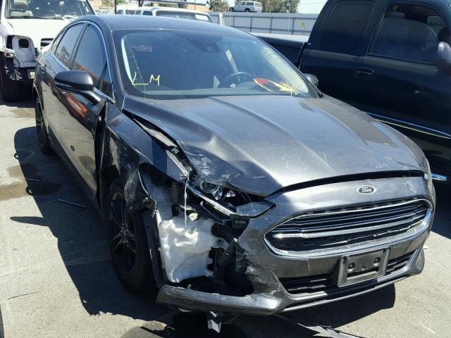 3FA6P0RU5GR386295 - 2016 FORD FUSION TIT GRAY photo 1