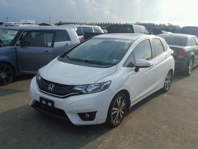 3HGGK5H99GM700987 - 2016 HONDA FIT EX WHITE photo 2